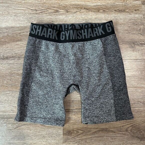 Gymshark Pants - Gymshark Women's Flex Cycling Shorts Grey Size Medium Activewear